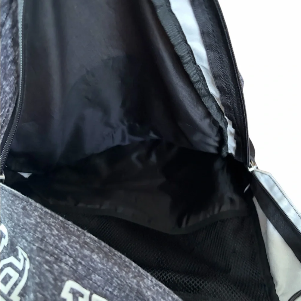 PINK Victoria's Secret Charcoal and Black Backpack